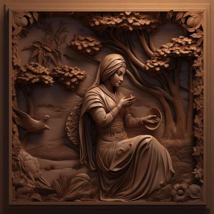 نموذج ثلاثي الأبعاد لآلة CNC 3D Art 